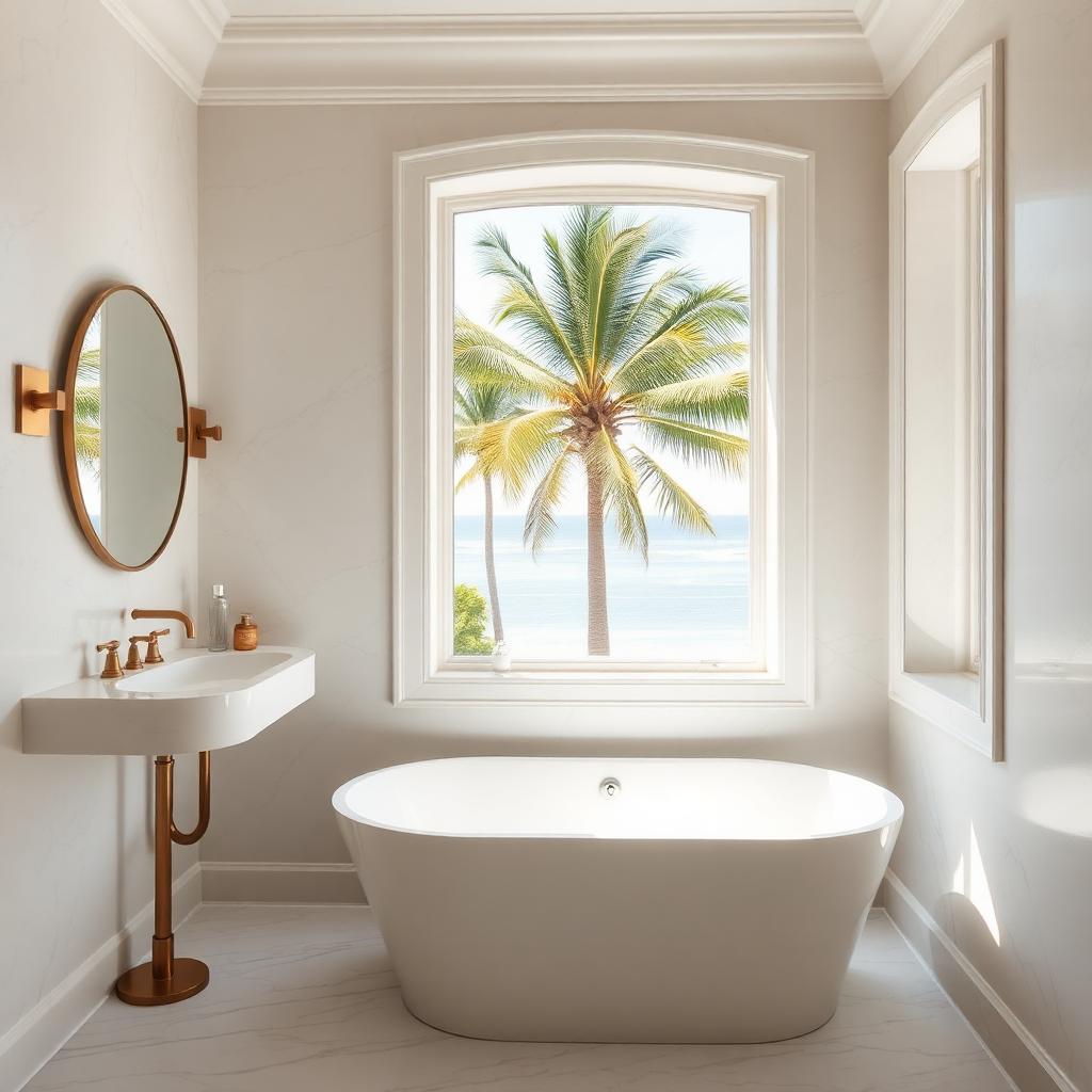 Exterior Design by Livingstyles Interiors — refined coastal interior detail in Naples, Florida
